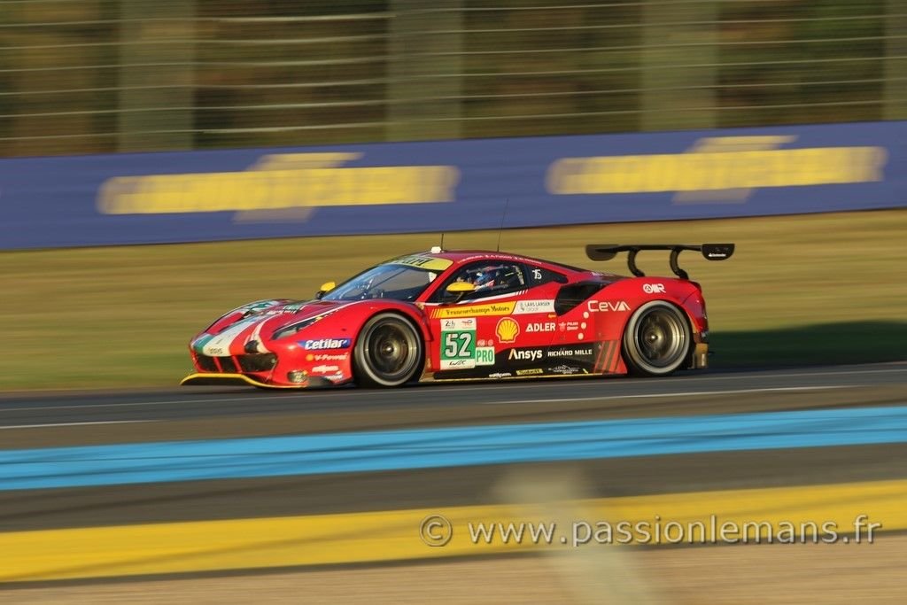 24h du mans 2022 Ferrari N°52