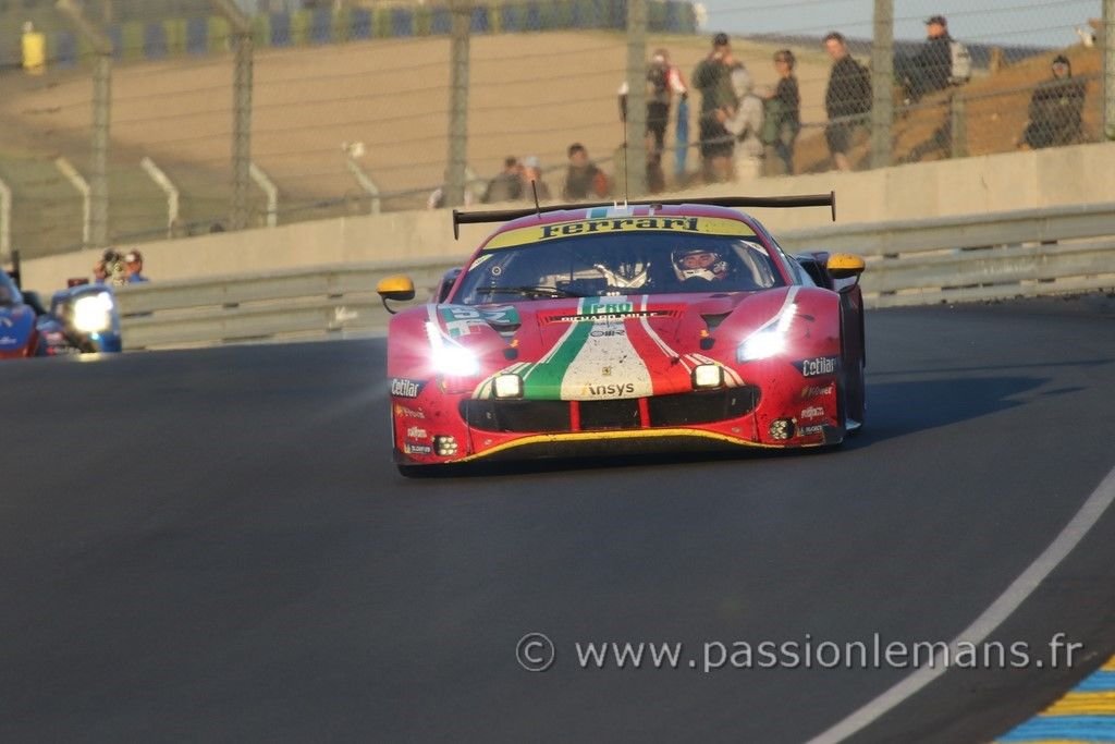 le mans 2022 Ferrari N°52