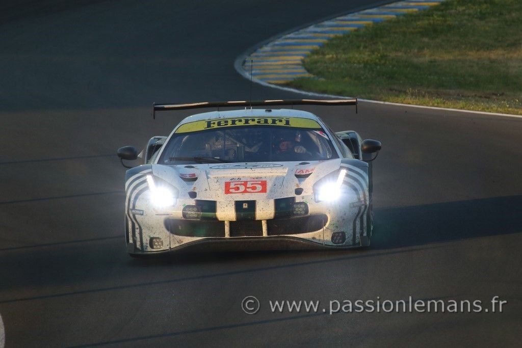 24h du mans 2022 Ferrari N°55