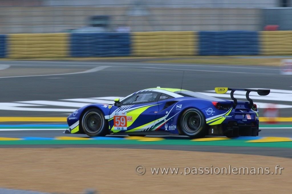 24h du mans 2022 Ferrari 488 GTE Evo N°59