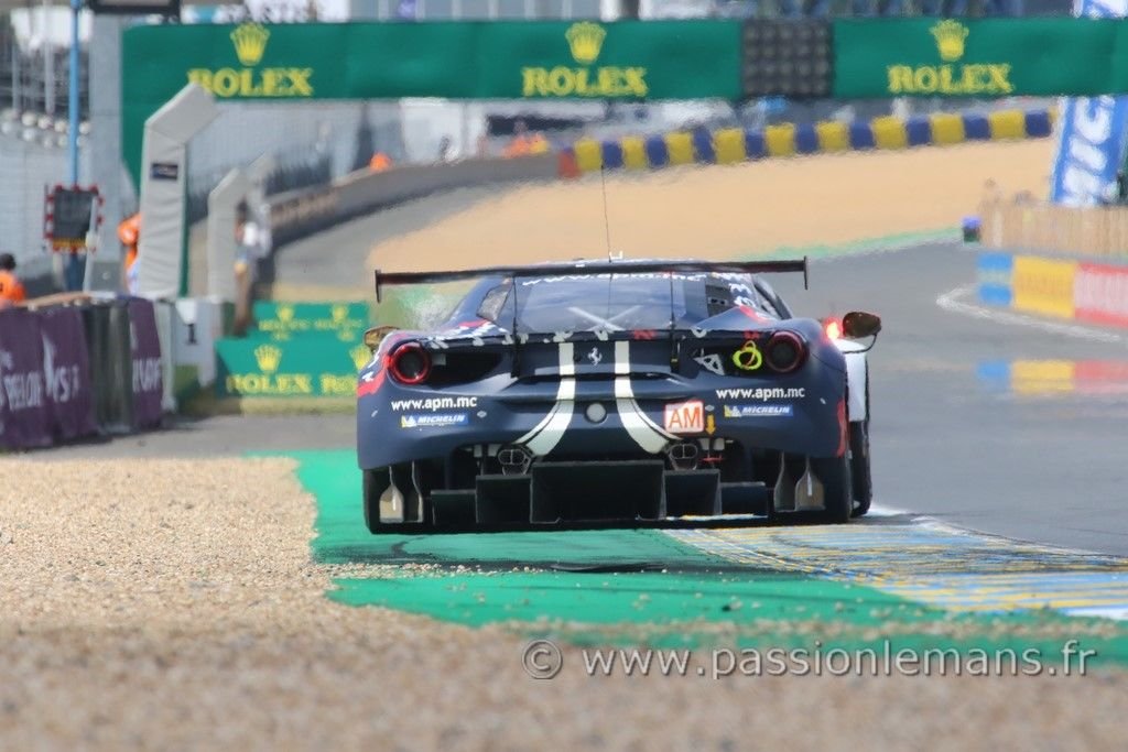 24h du mans 2022 Ferrari N°61
