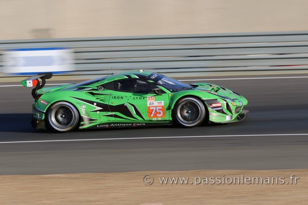 24h du mans 2022 Ferrari 488 GTE Evo N°75