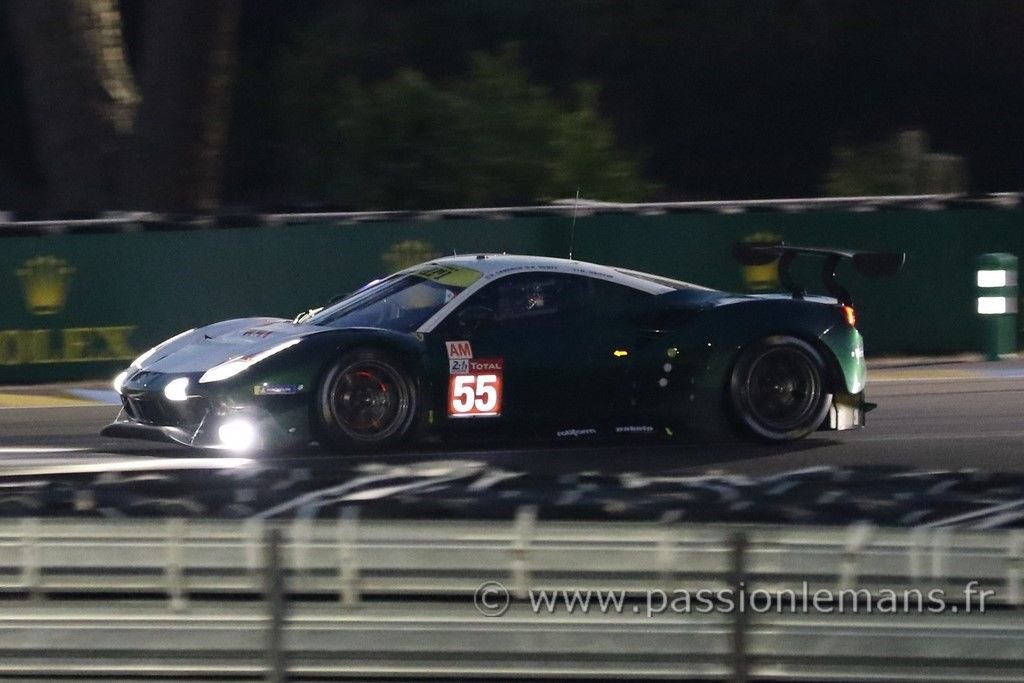 le mans 2020 Ferrari N°55