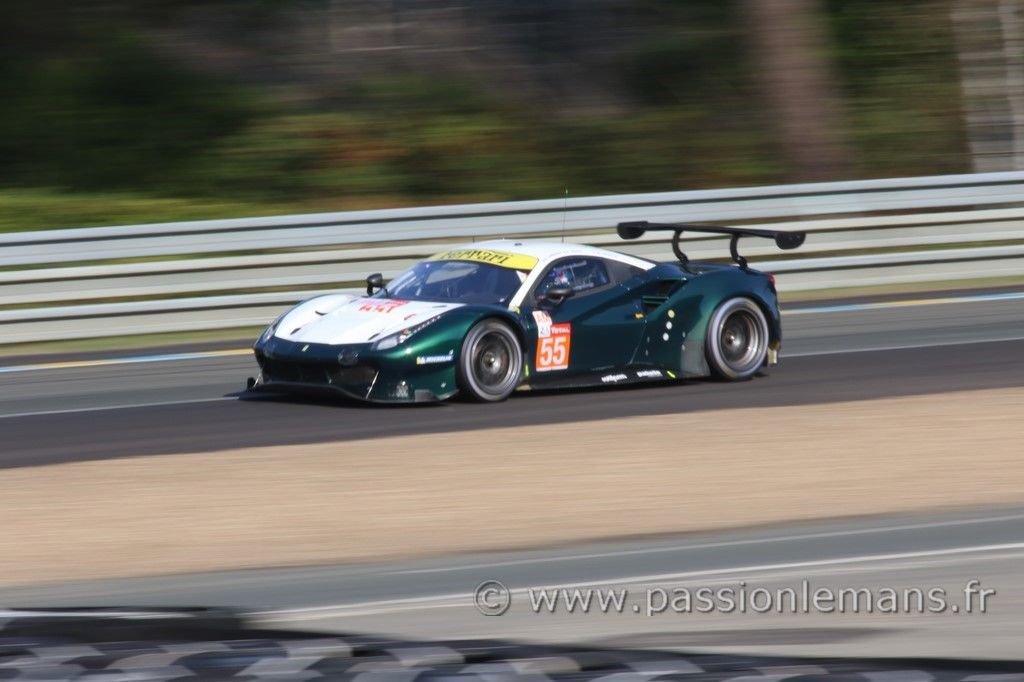 24h du mans 2020 Ferrari N°55