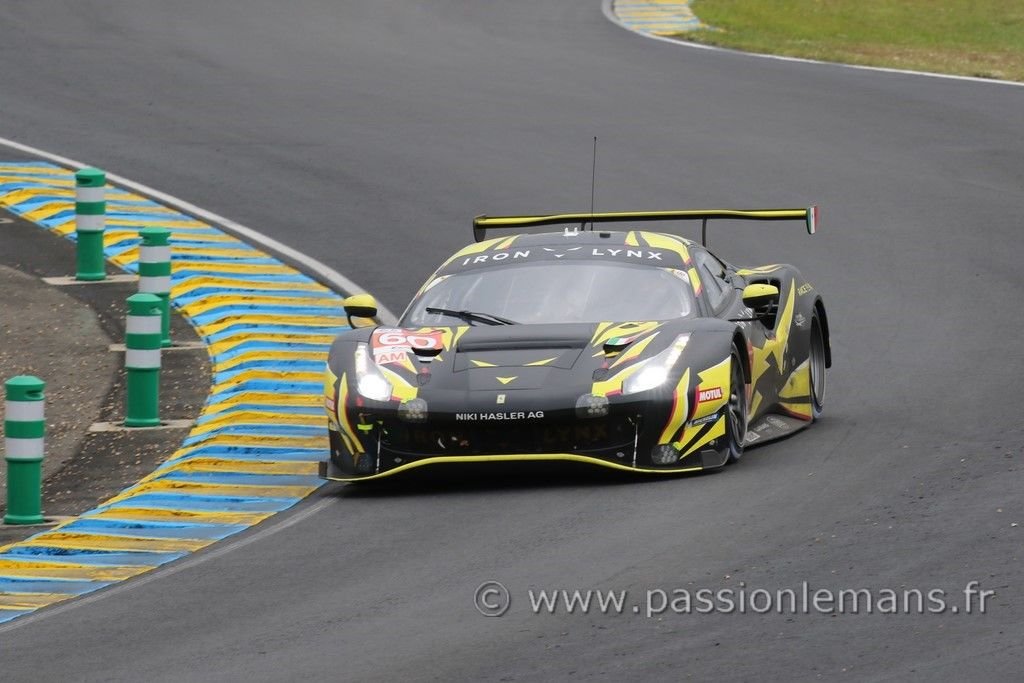 le mans 2021 Ferrari N°60