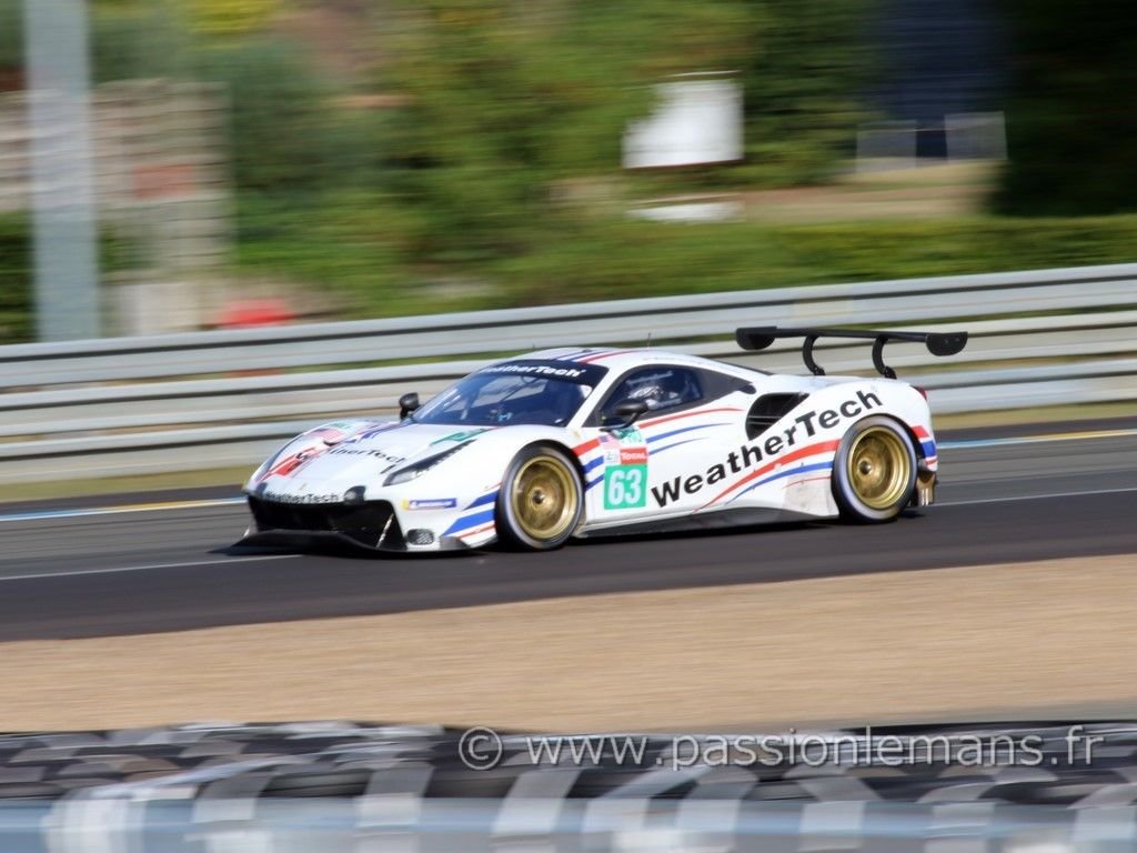 24h du mans 2020 Ferrari n°63
