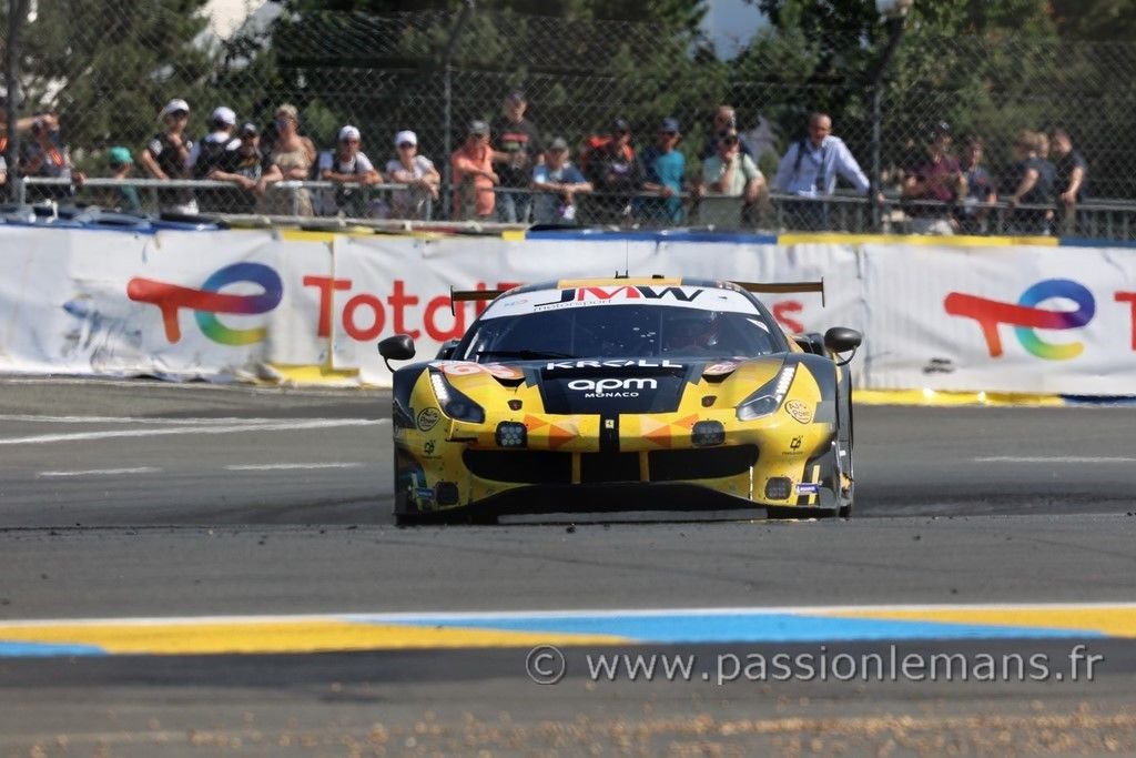 24h du mans 2023 Ferrari N°66