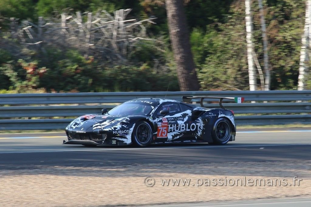 24h du mans 2020 Ferrari n°75
