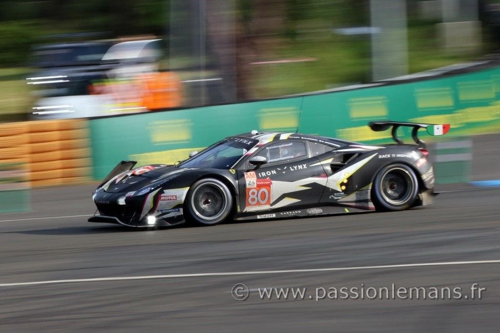 24h du mans 2021 Ferrari 488 GTE N°80