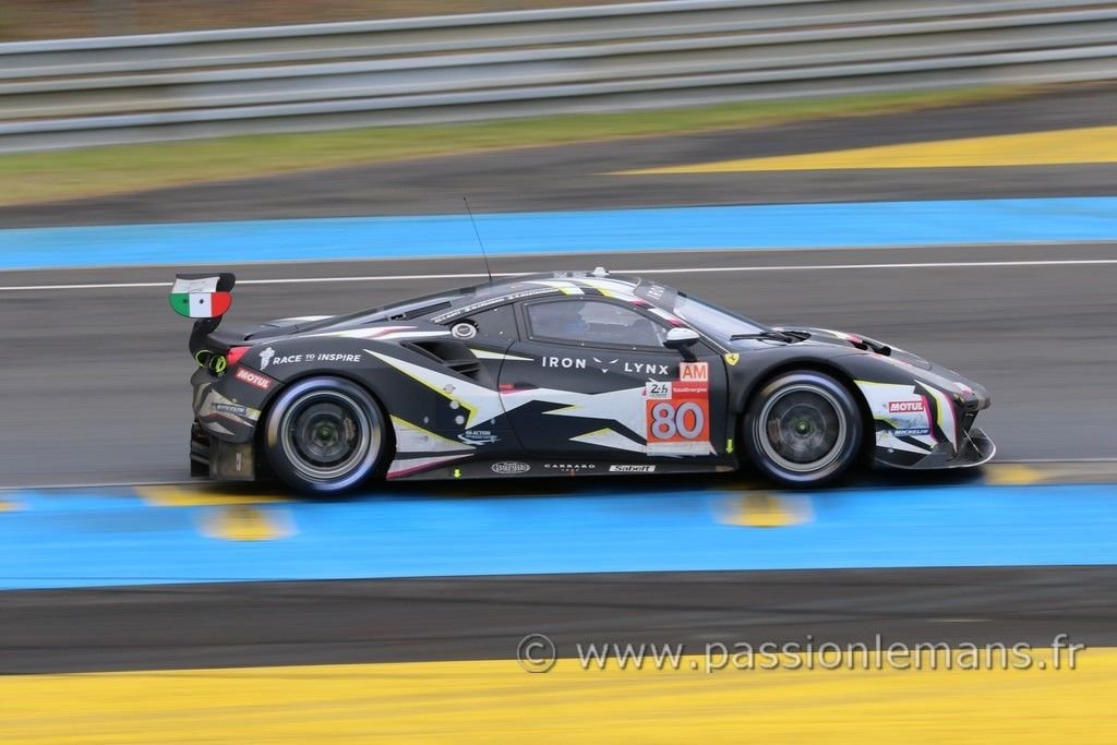 le mans 2021 Ferrari 488 GTE N°80