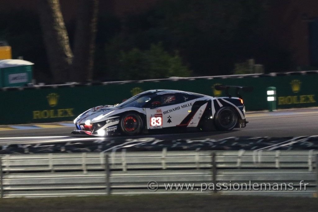 le mans 2020 Ferrari N°83