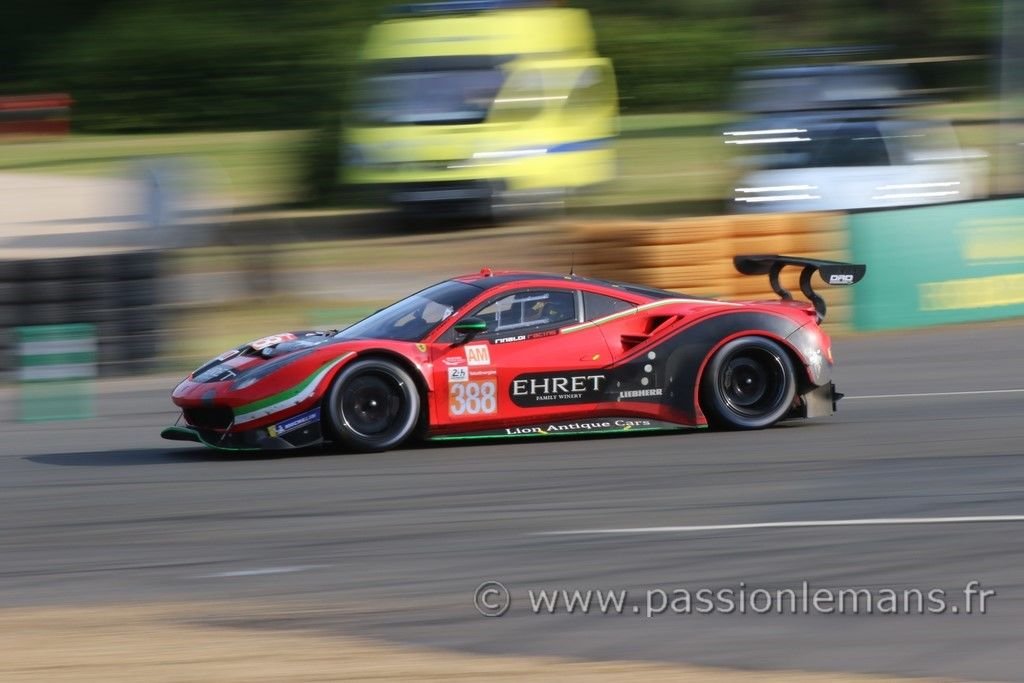 24h du mans 2021 Ferrari 488 GTE N°88