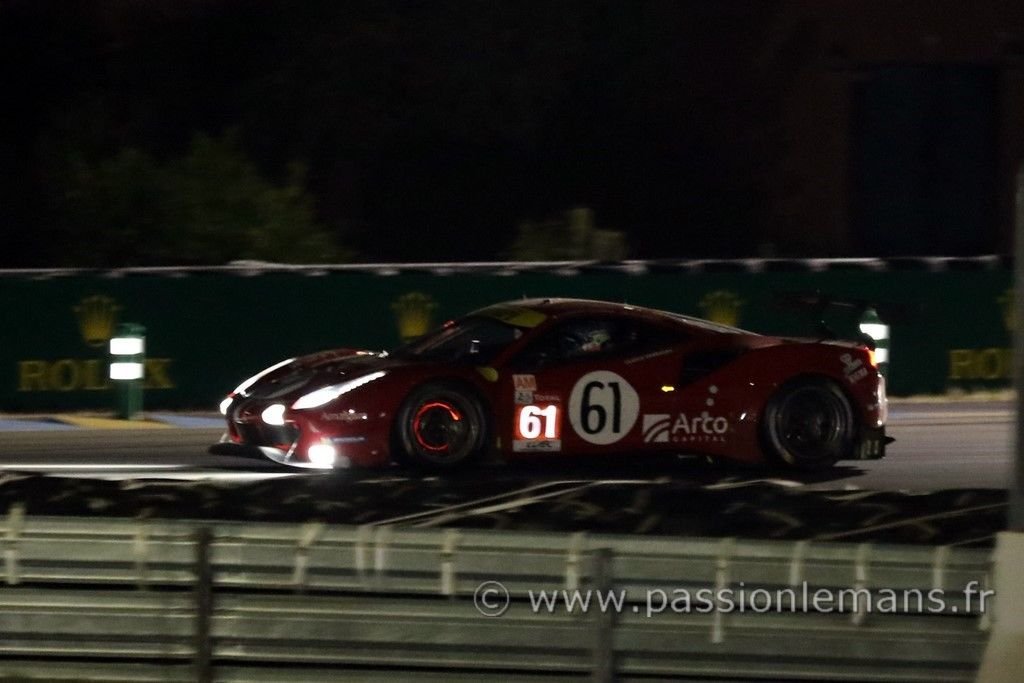 24h du mans 2020 Ferrari N°61