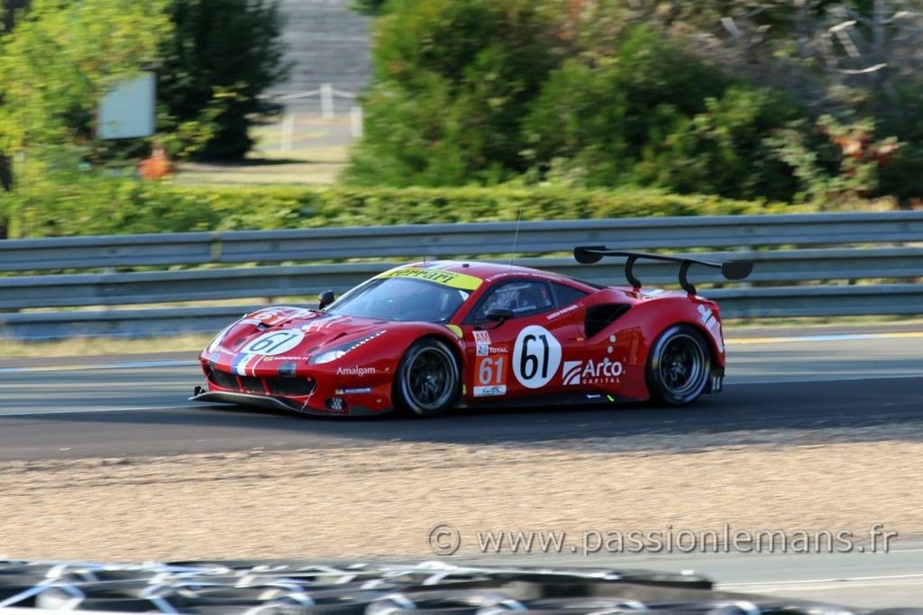 24h du mans 2020 Ferrari N°61