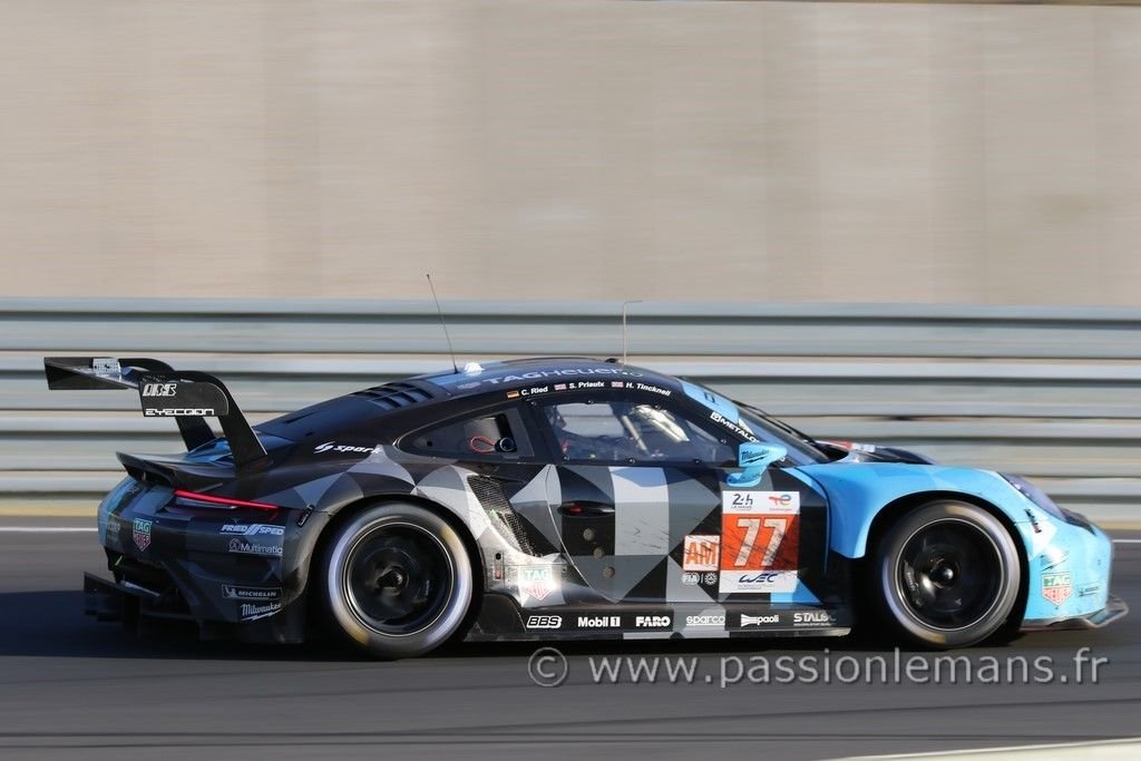 24h du mans 2022 Porsche N°77