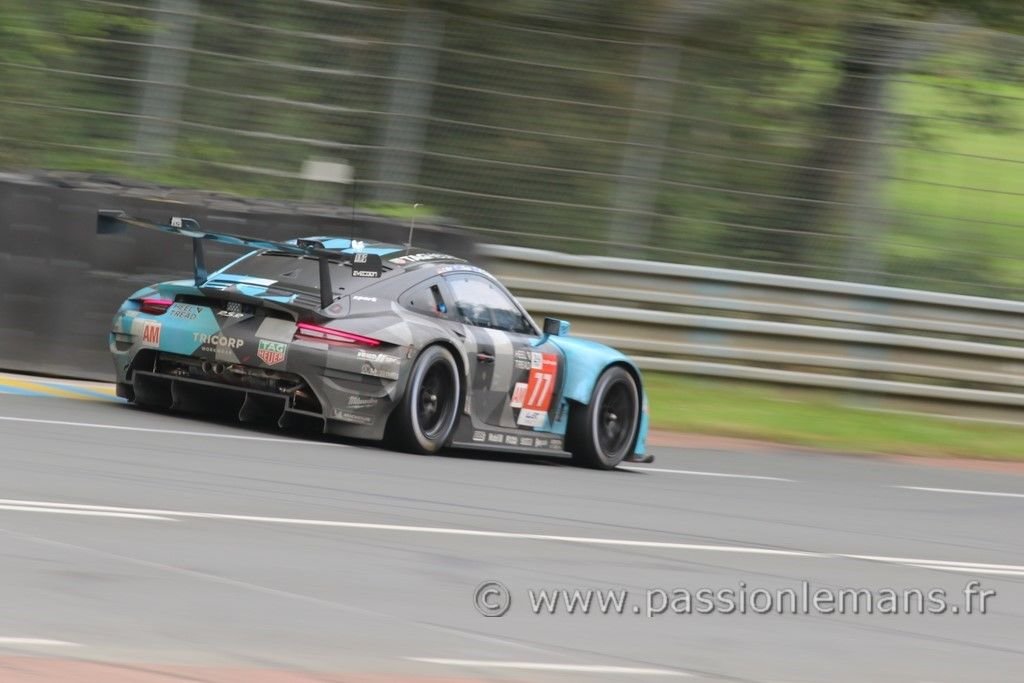 24h du mans 2021 Porsche 911 N°77