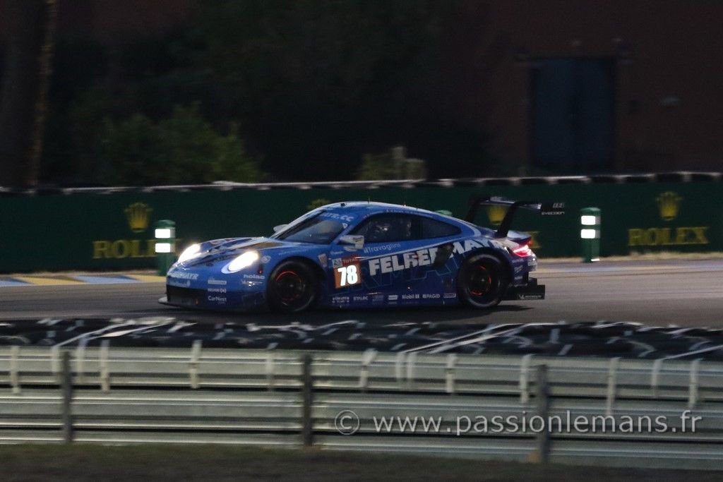 24h du mans 2020 Porsche N°78