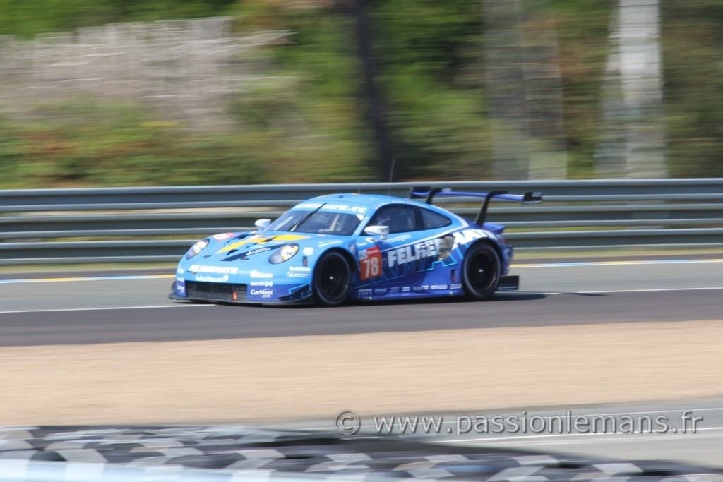 24h du mans 2020 Porsche N°78